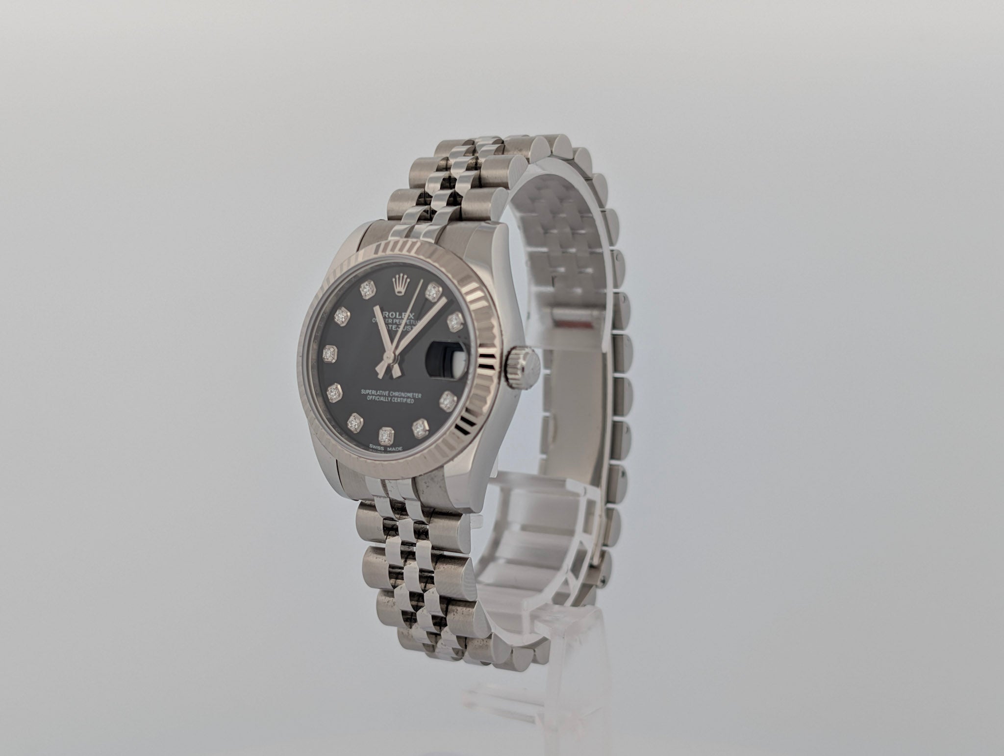 Rolex Datejust 31 Black Diamond Dial