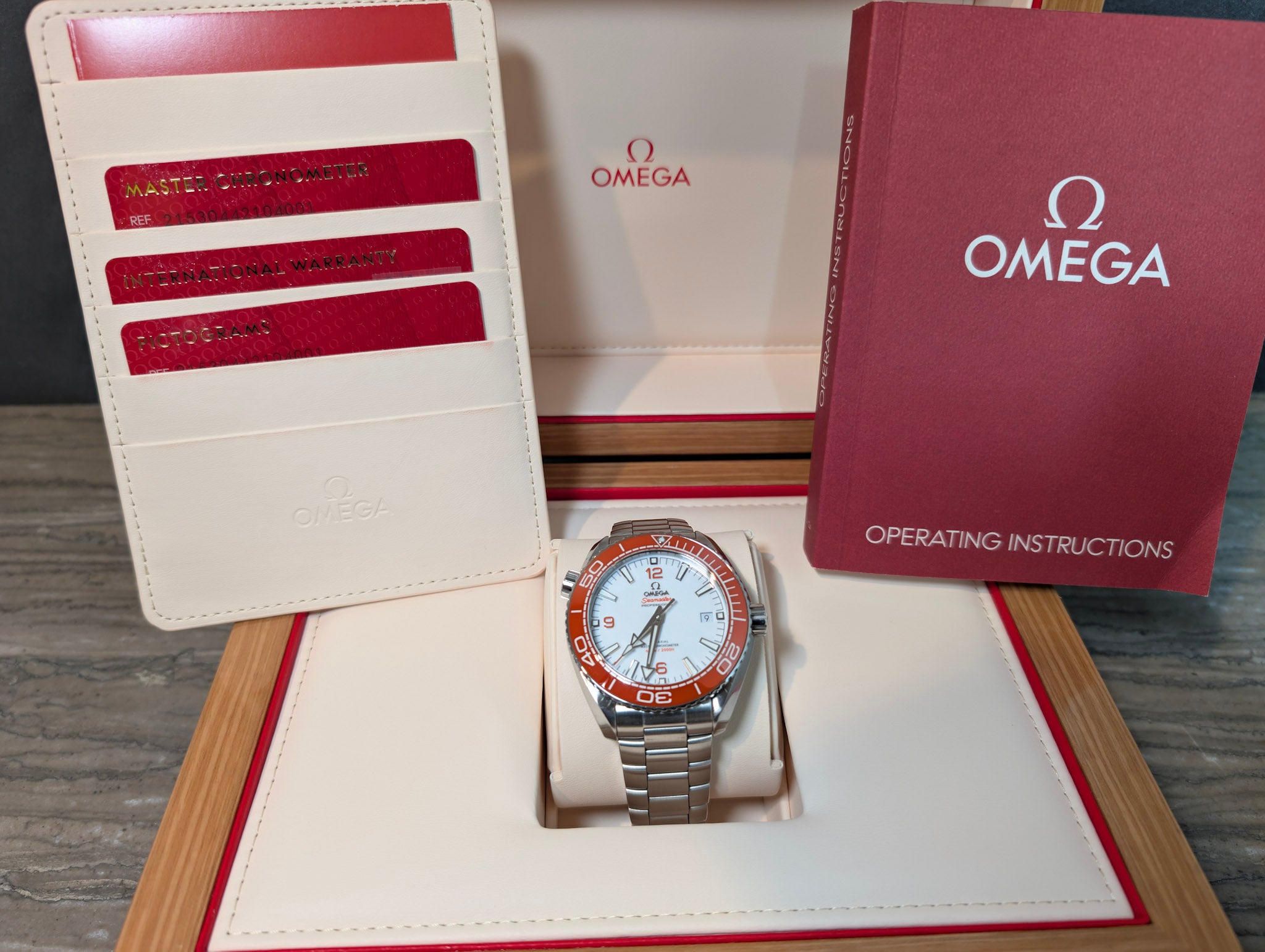 Omega Seamaster Planet Ocean Full Set 2022