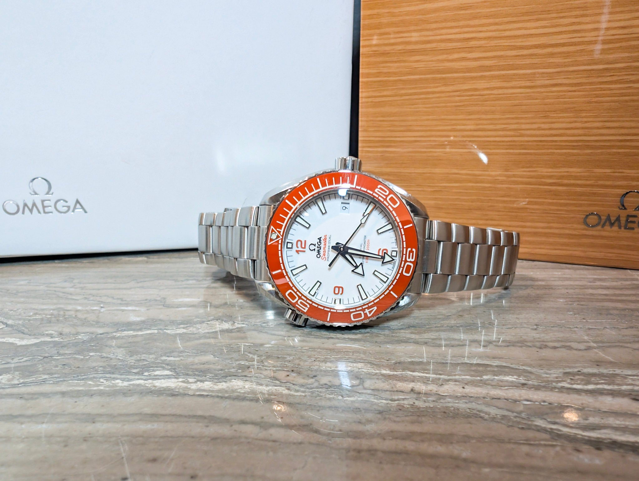 Omega Seamaster Planet Ocean Full Set 2022