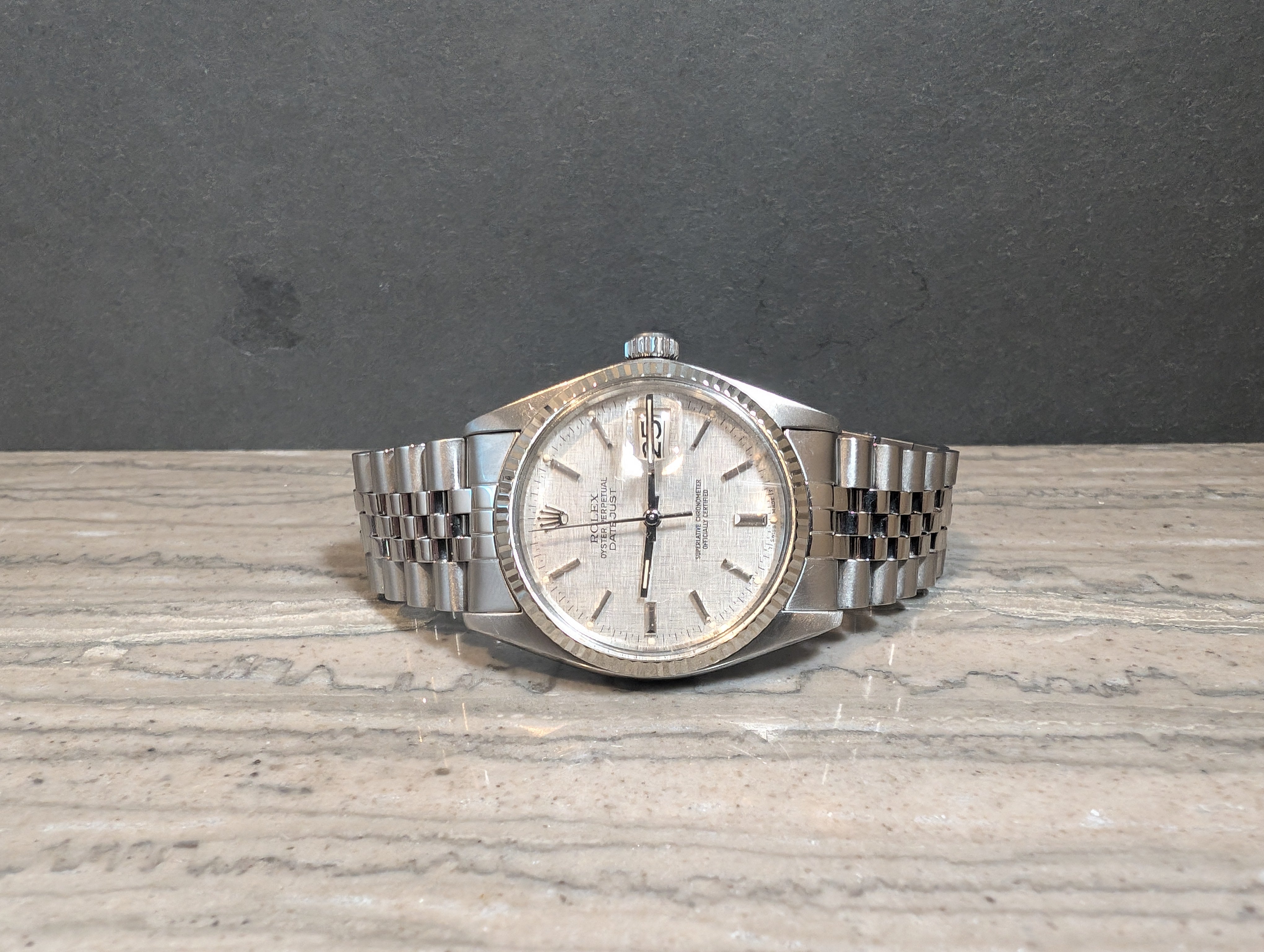 Rolex Datejust 36 Linen Dial