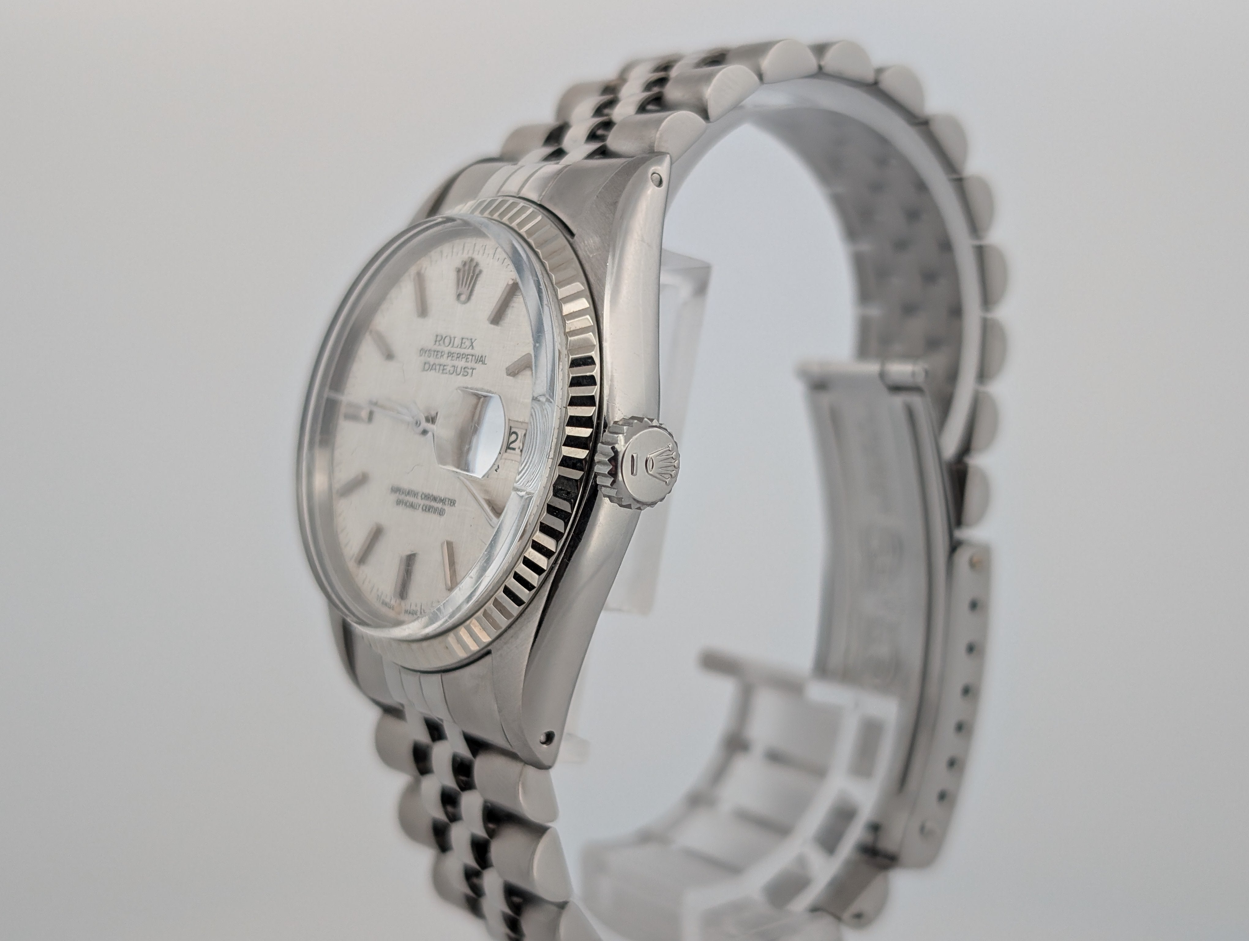 Rolex Datejust 36 Linen Dial