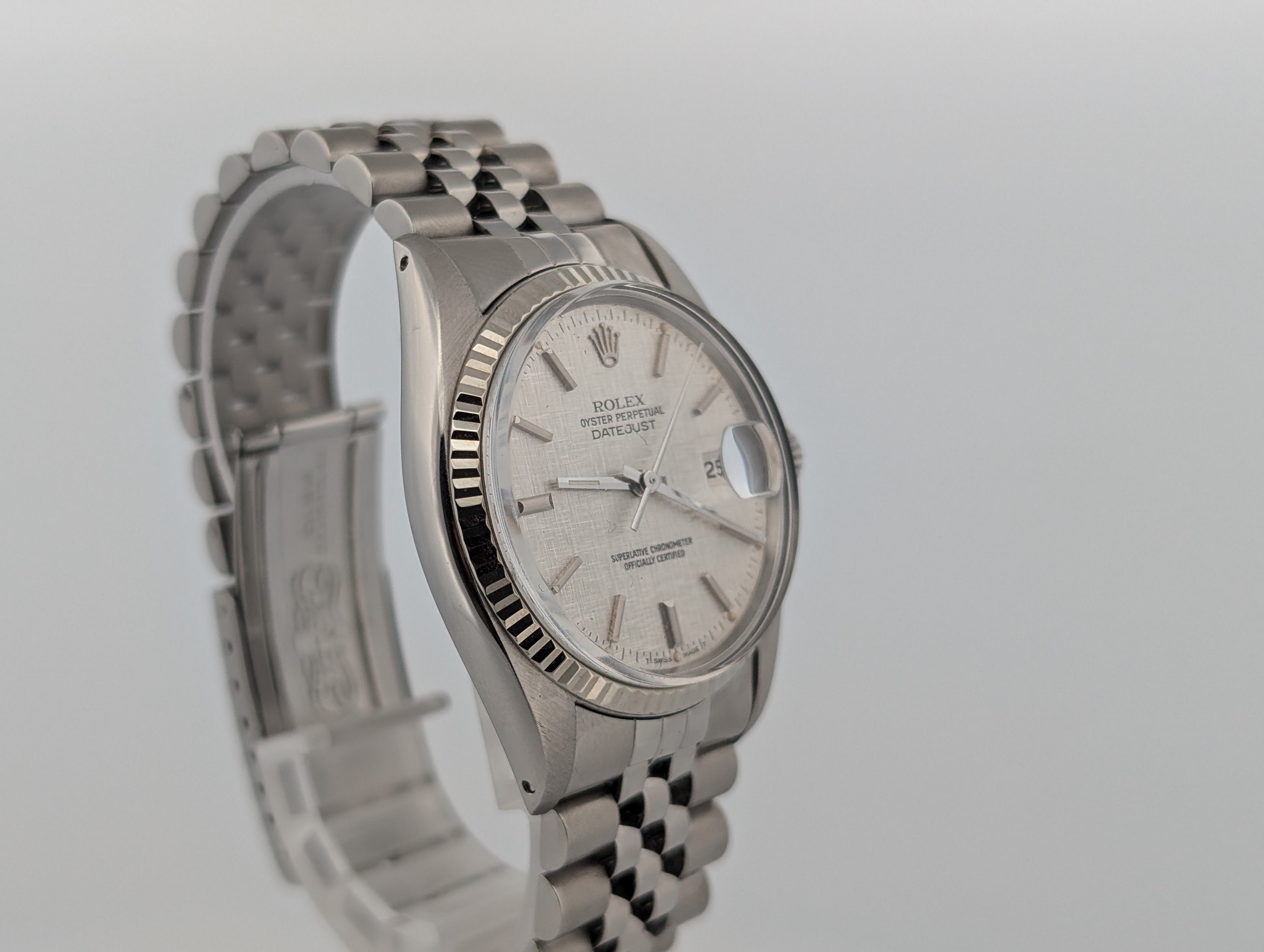 Rolex Datejust 36 Linen Dial