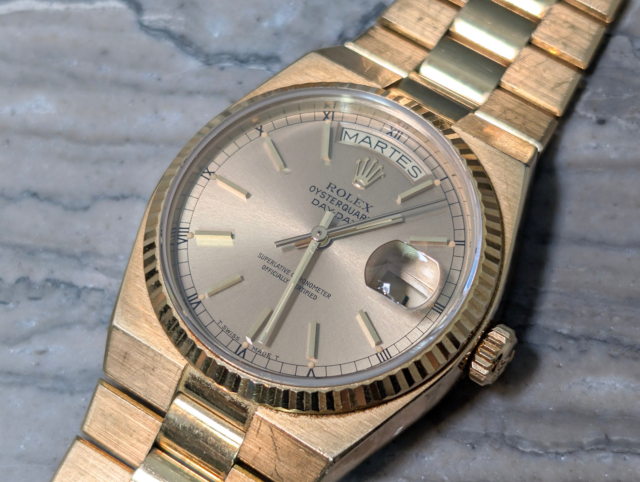 Rolex Oysterquartz Day-Date Ref. 19018 36mm