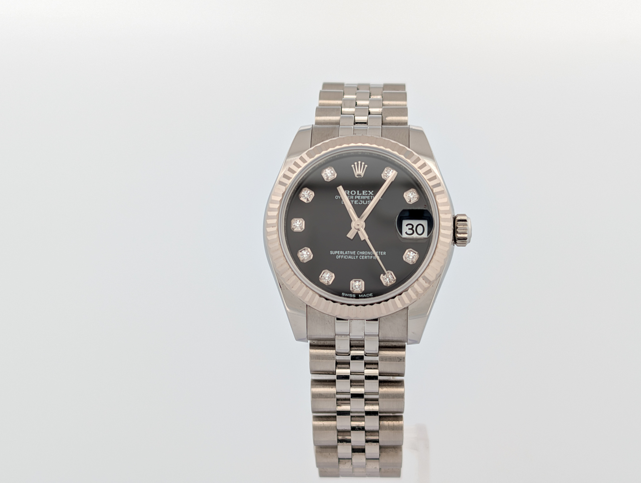 Rolex Datejust 31 Black Diamond Dial