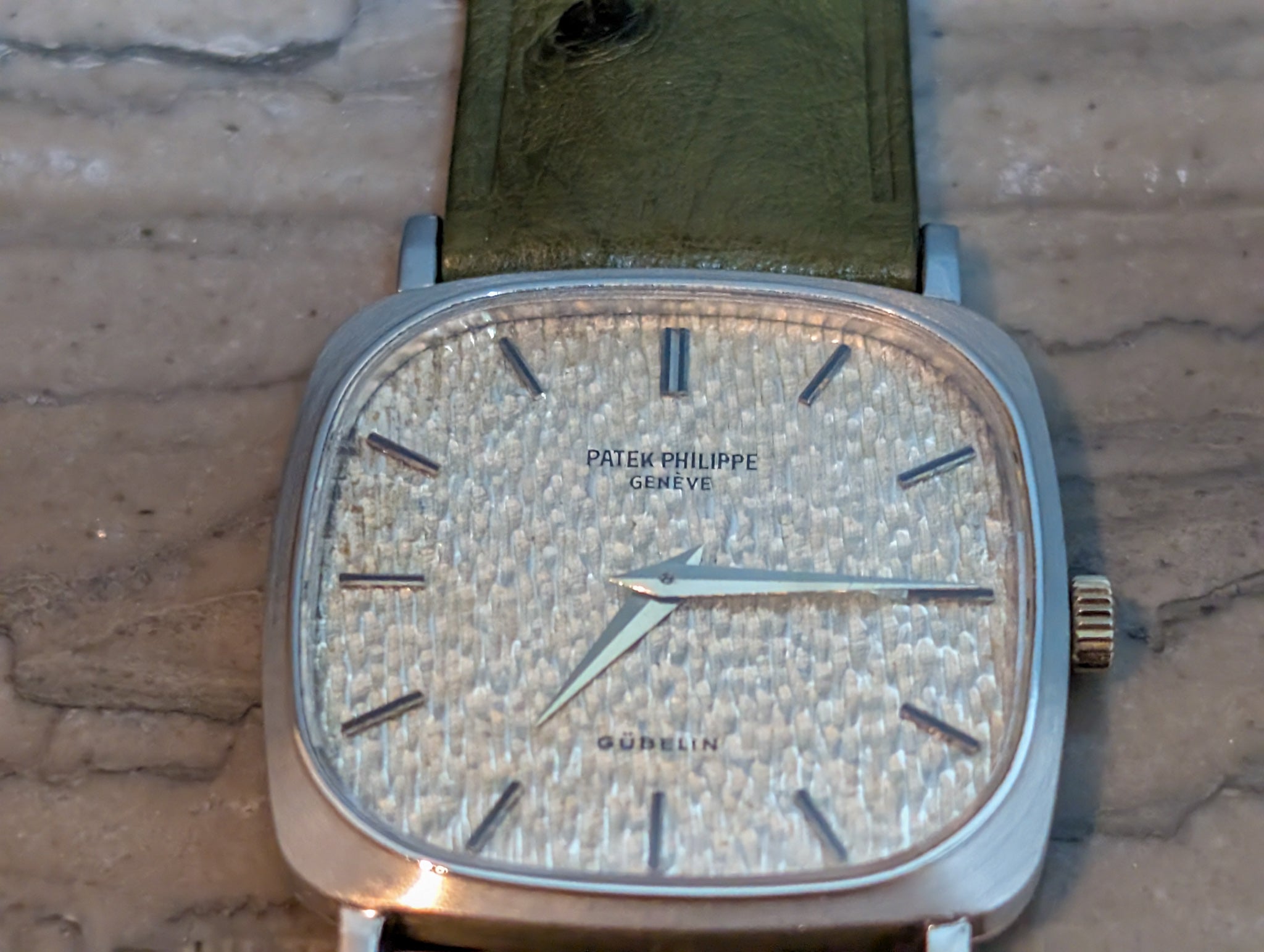 Patek Philippe Ref. 3566 White Gold Gubelin-signed dial