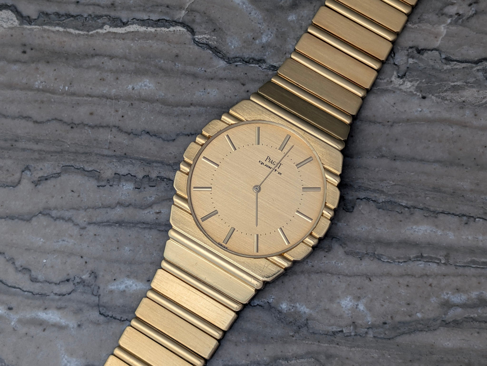 Piaget Polo Jumbo 34mm Box and Papers 7661-C701