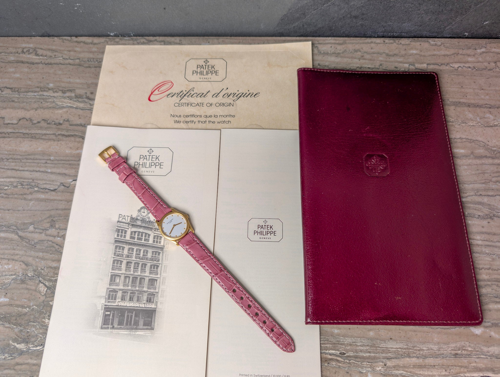 Patek Philippe Calatrava 4596d- Papers Manual Wound 1987