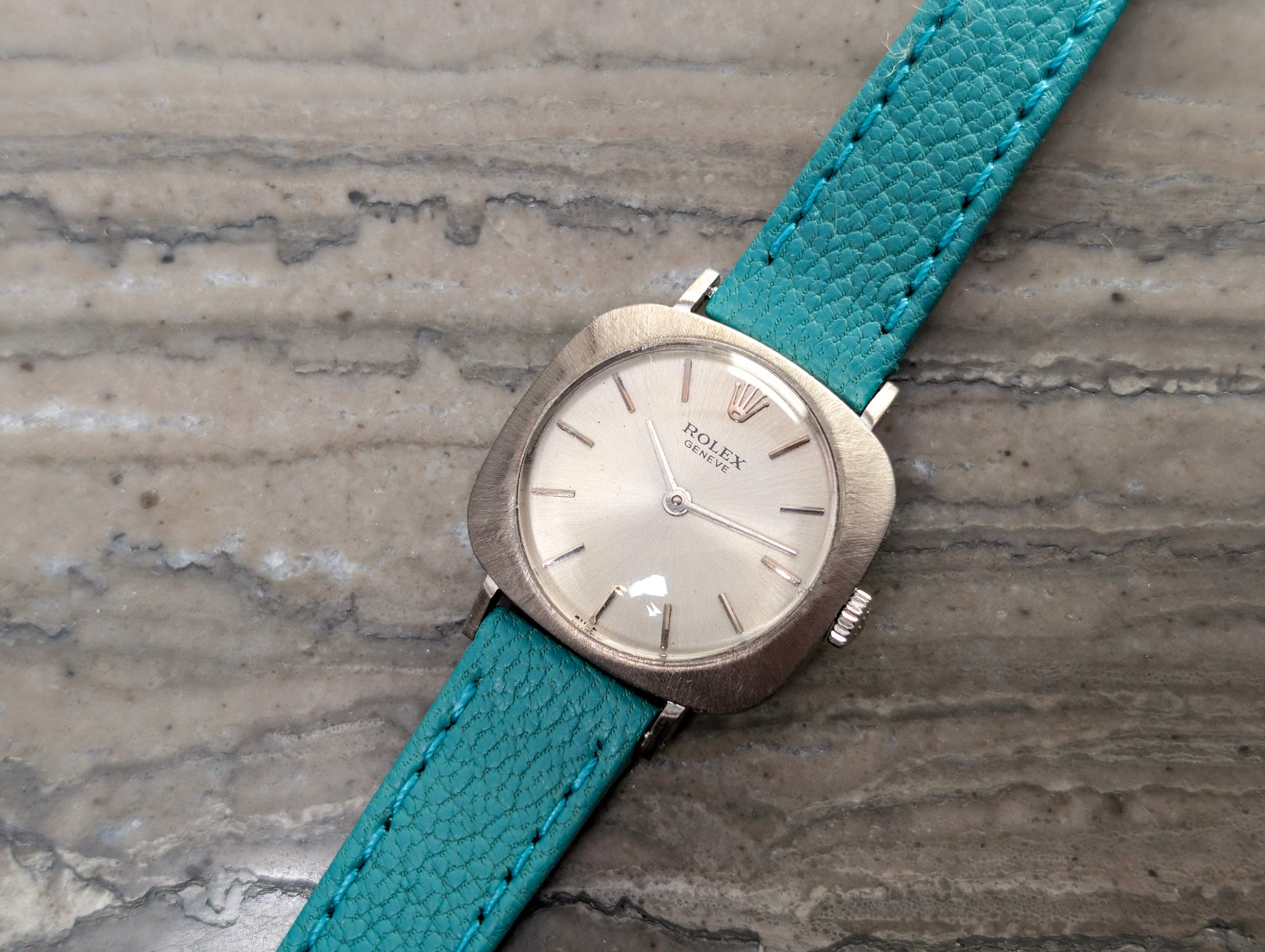 Rolex Ref. 3652 White Gold Vintage Watch