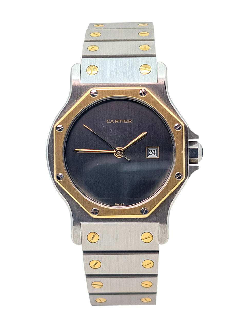 Cartier Santos 2966 Octagon Ghost Dial