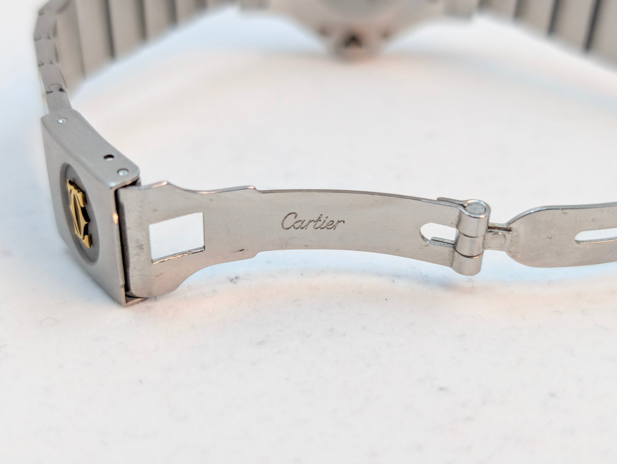 Cartier Santos 2966 Octagon Ghost Dial