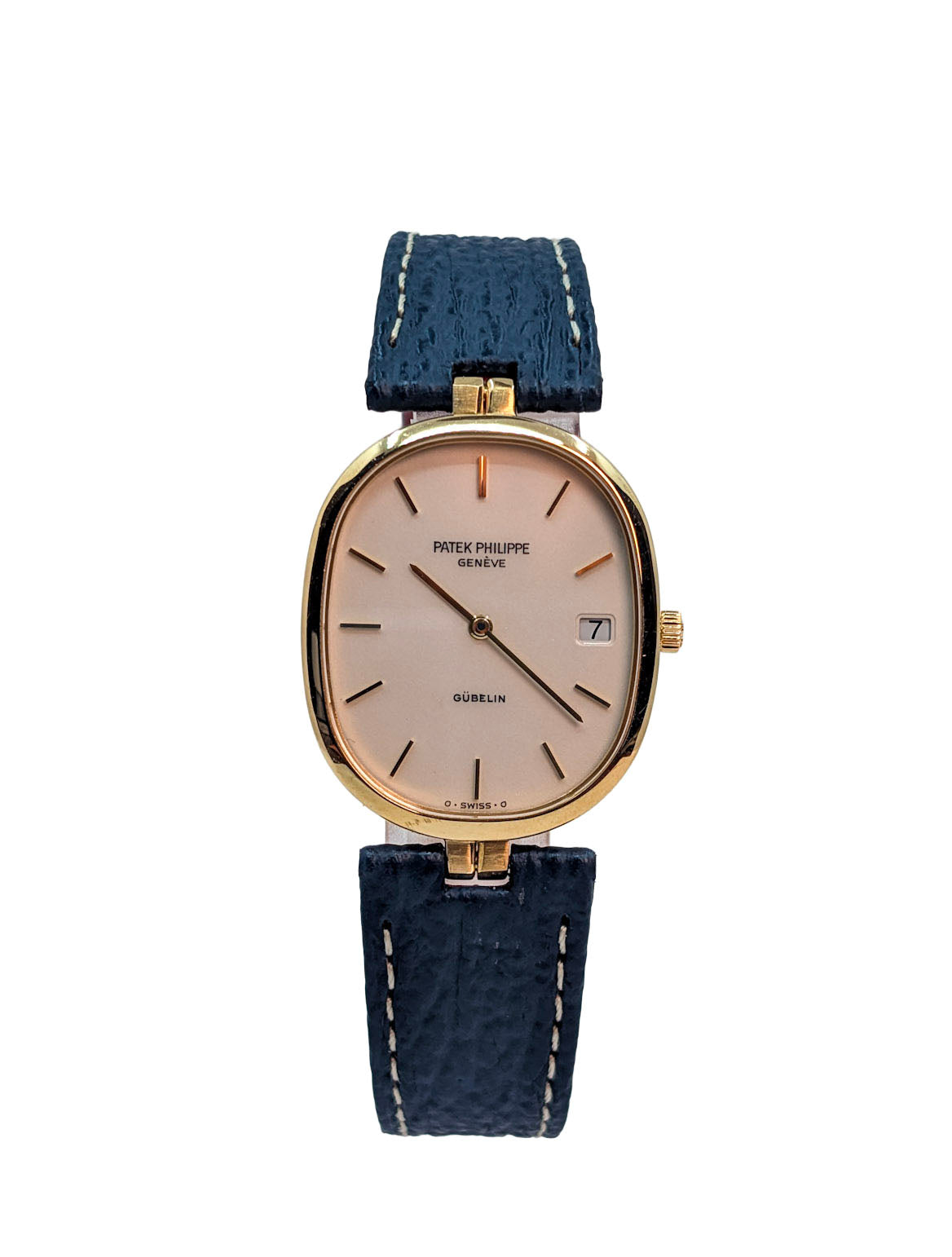 Patek Philippe Ellipse 3930 “Gubelin” Double-Signed Dial 18k Yellow Gold