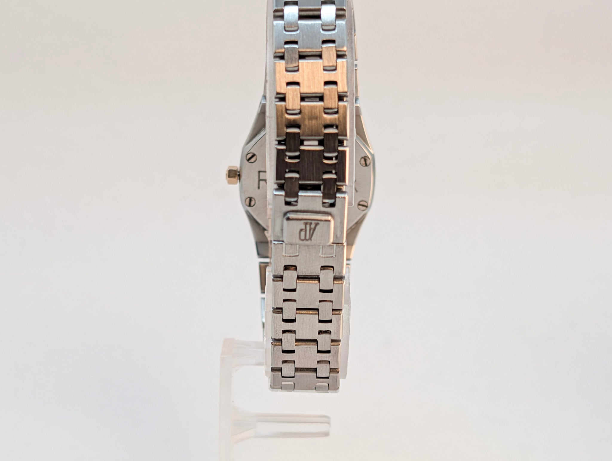 Audemars Piguet Mini Royal Oak 24mm Ref. 67472 Two-Tone Diamond Bezel Ladies Watch