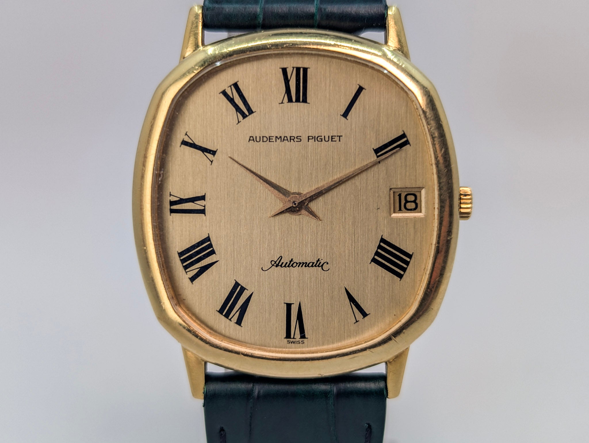 Vintage Audemars Piguet  Ellipse Style Gold Watch