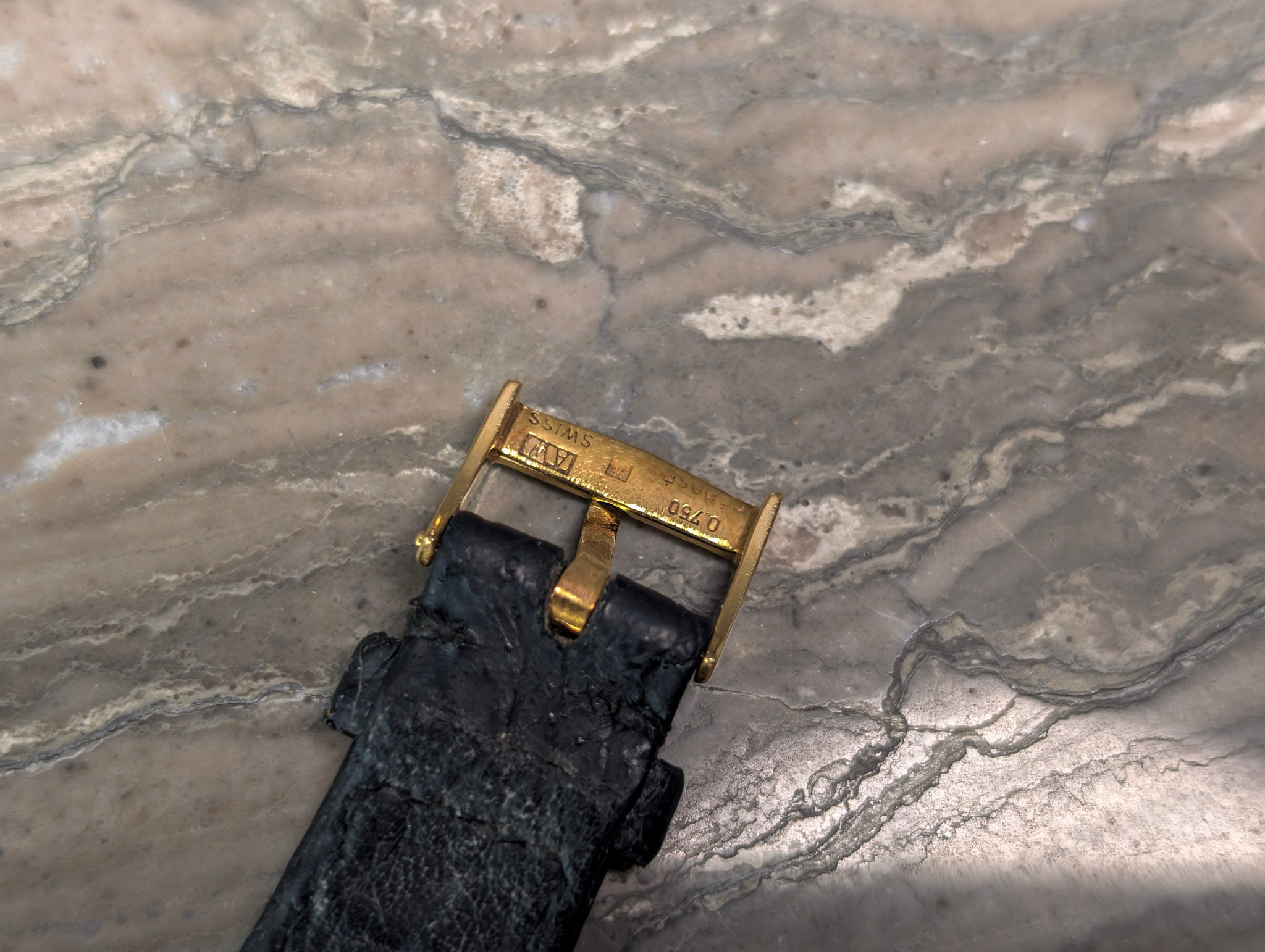 Vintage Audemars Piguet  Ellipse Style Gold Watch