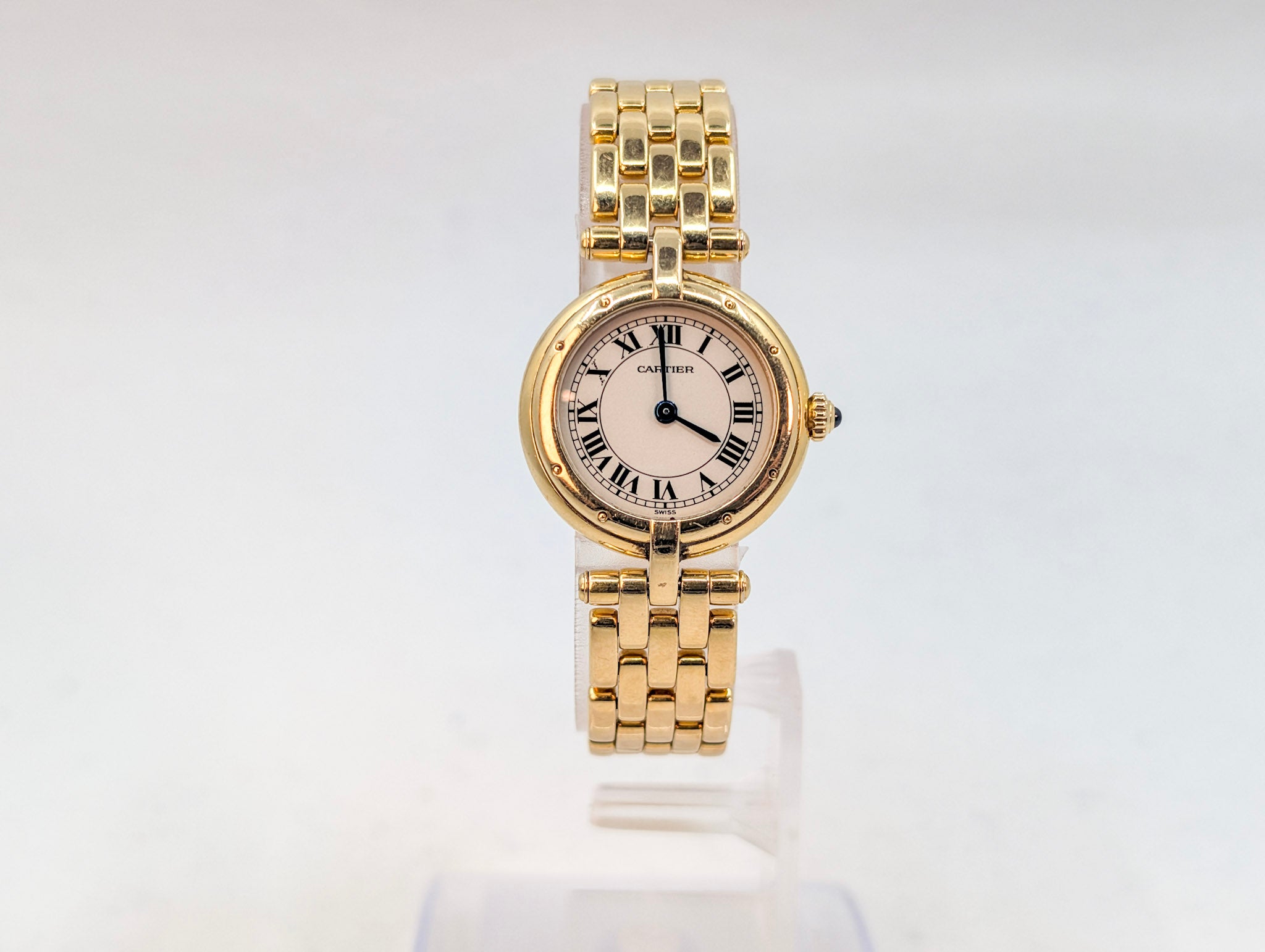 Cartier Panthere Vendome 18k Yellow Gold Quartz 23mm Roman Dial