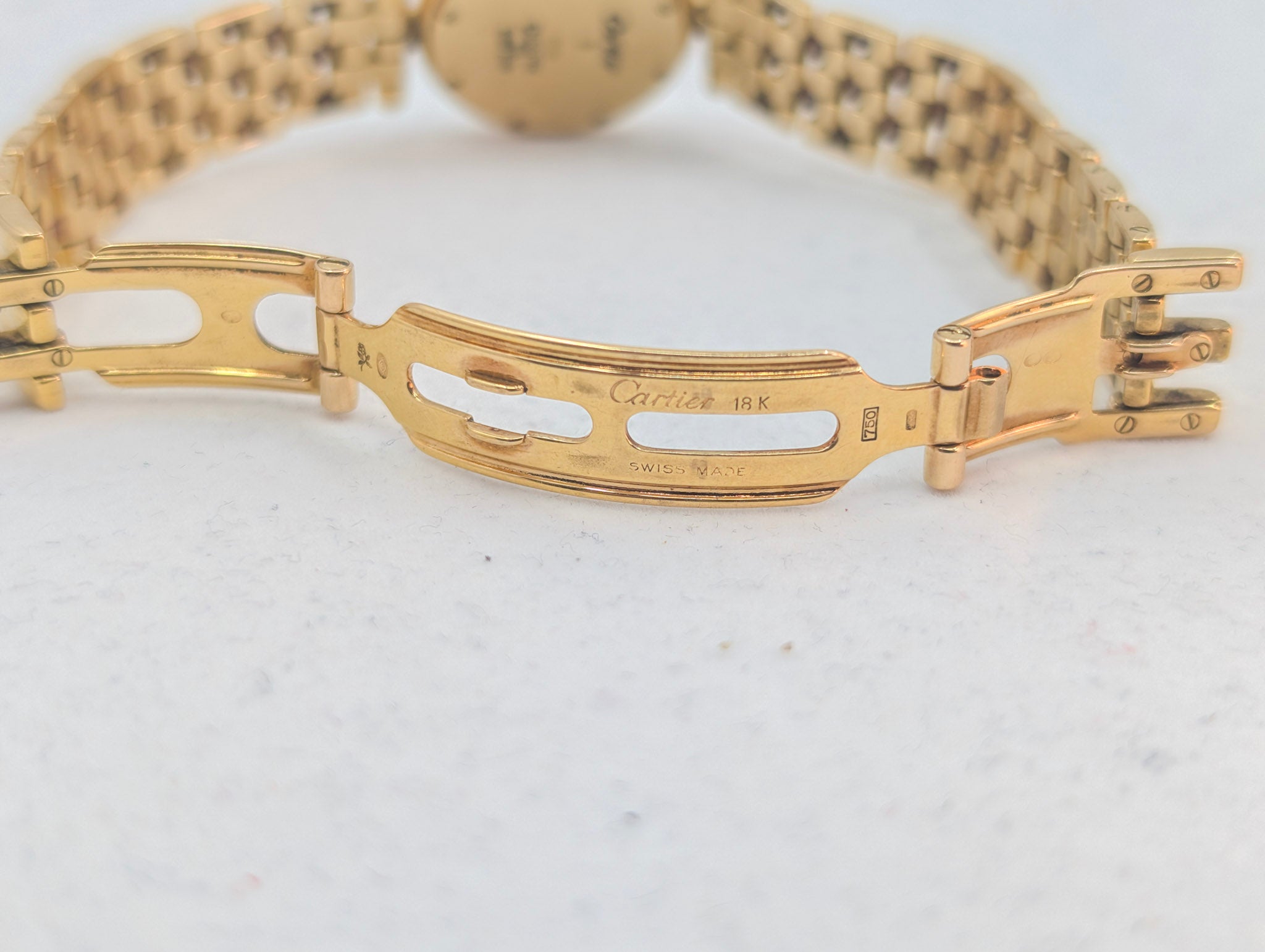 Cartier Panthere Vendome 18k Yellow Gold Quartz 23mm Roman Dial