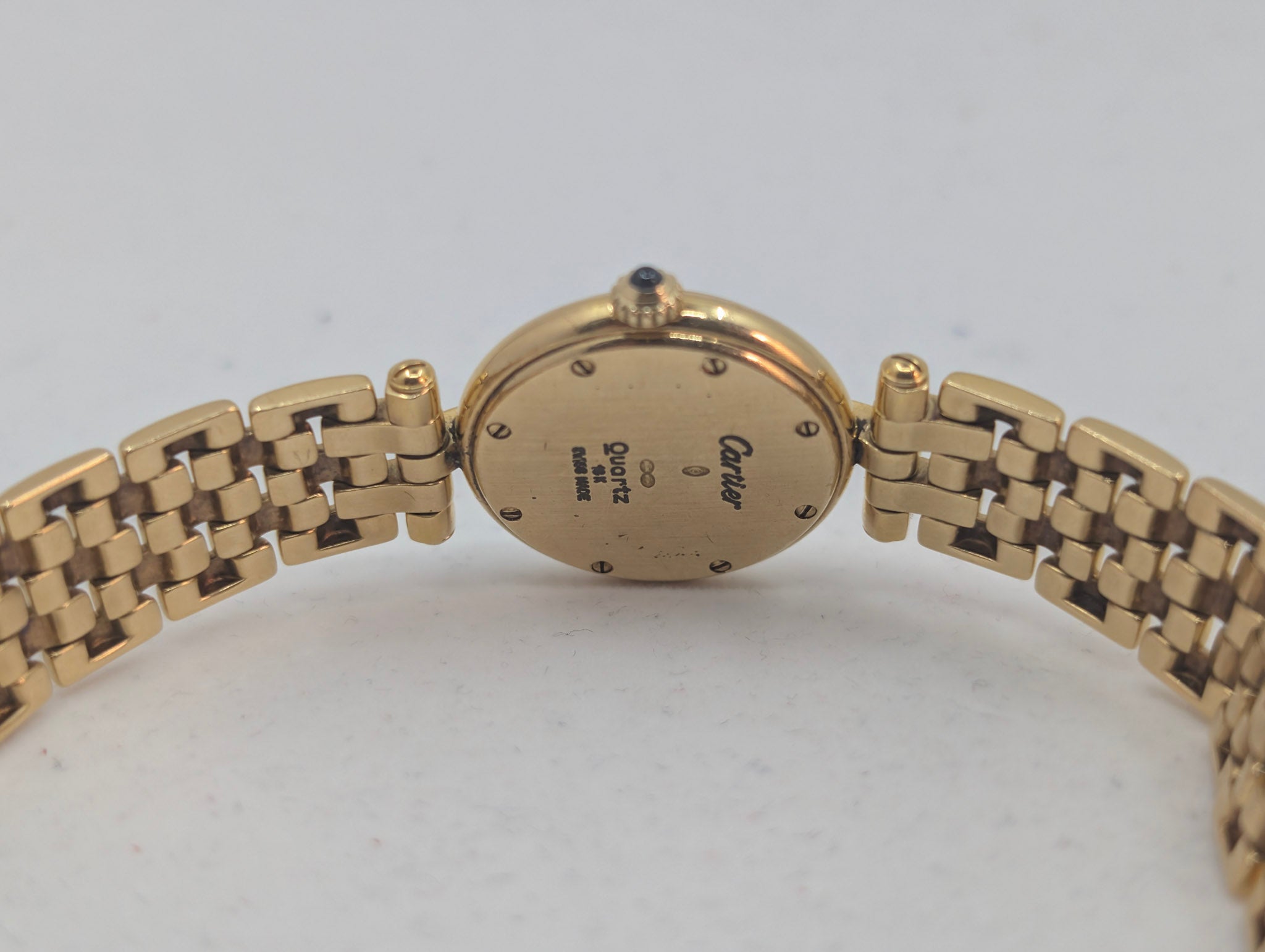 Cartier Panthere Vendome 18k Yellow Gold Quartz 23mm Roman Dial