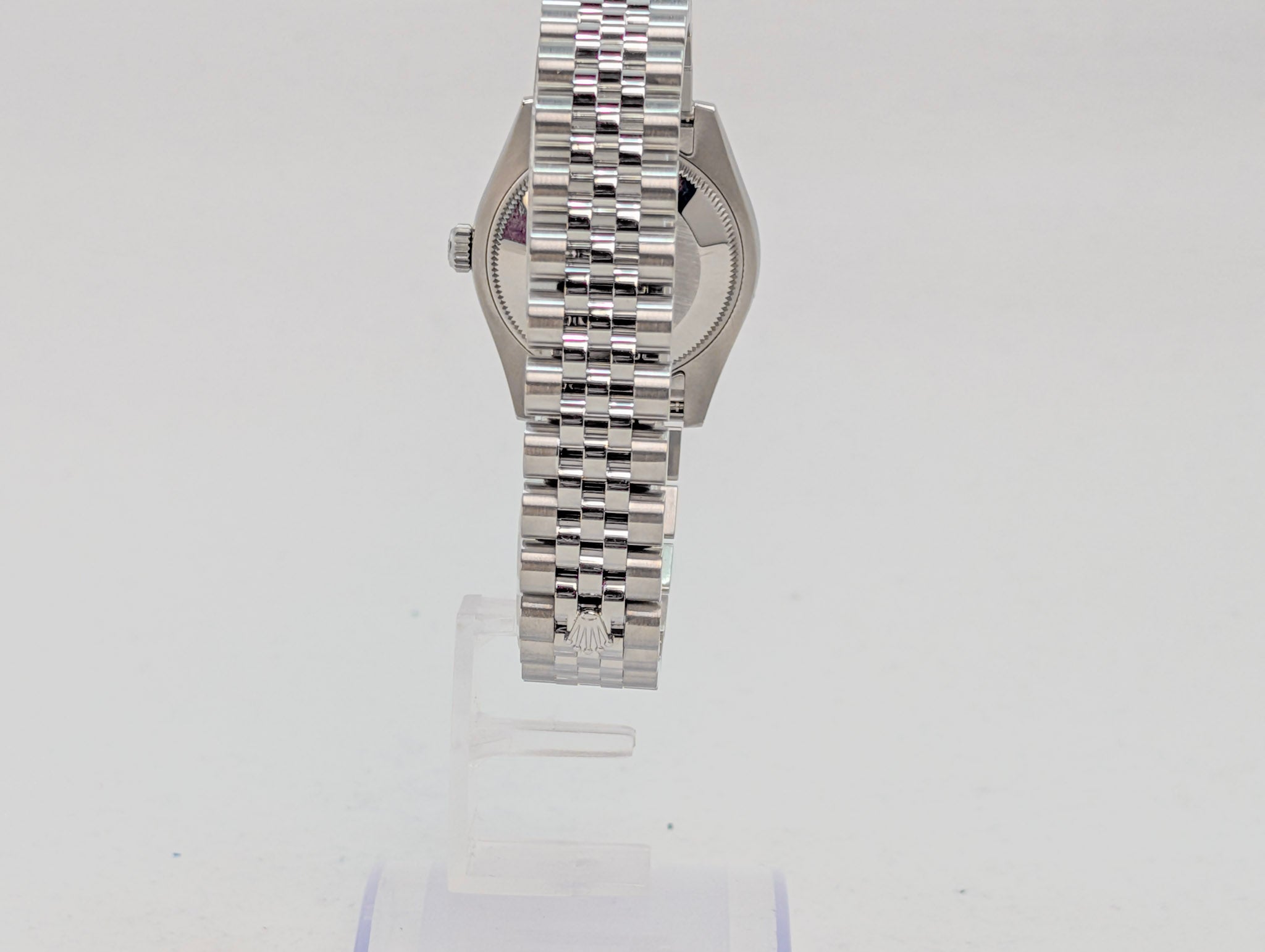 Rolex Datejust 31 Ref. 178274 Purple Diamond Dial Full Set Jubilee