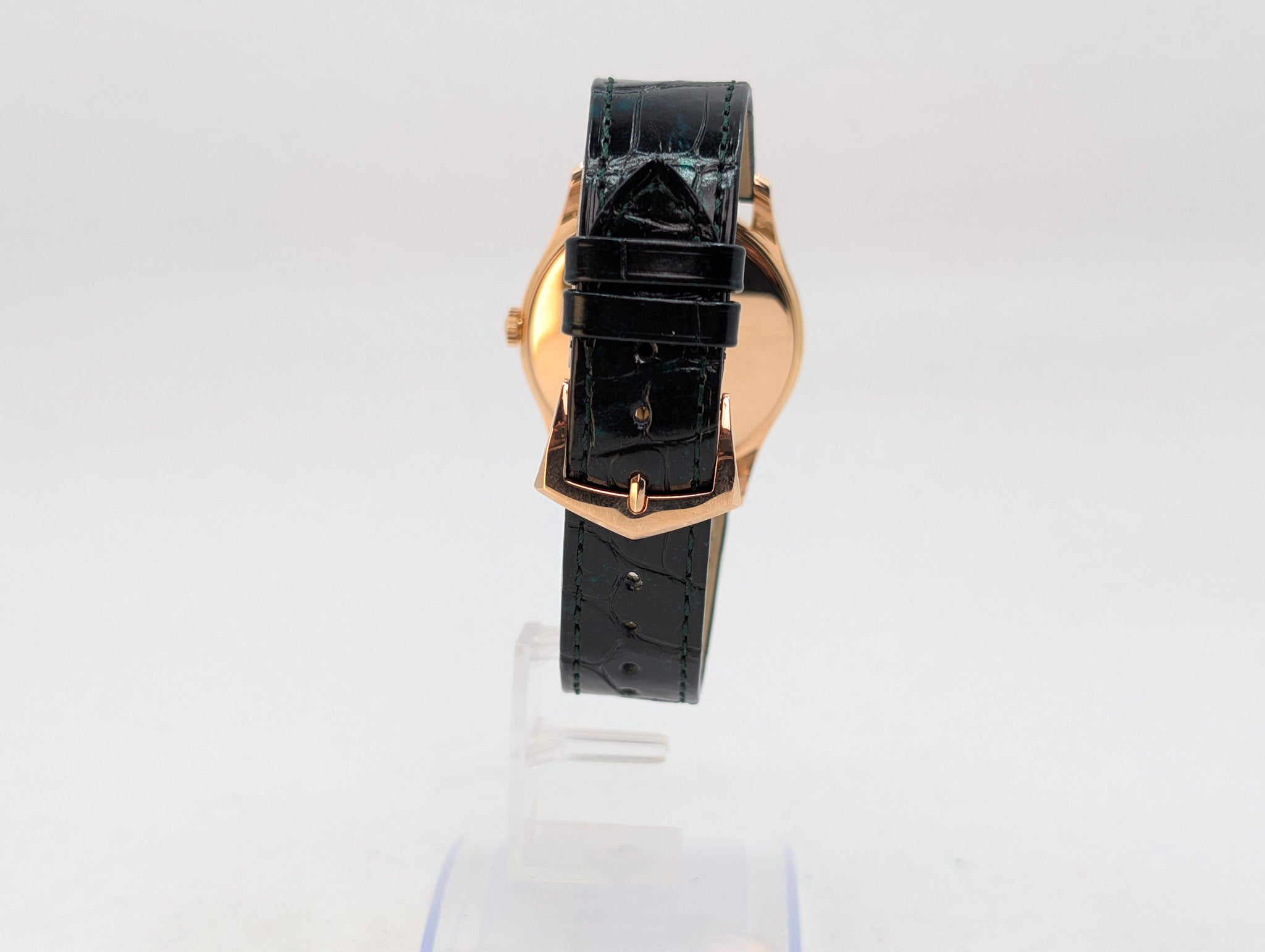 Patek Philippe Calatrava 5196R 18k Rose Gold Manual Wind 37mm Silver Dial – Box & Papers