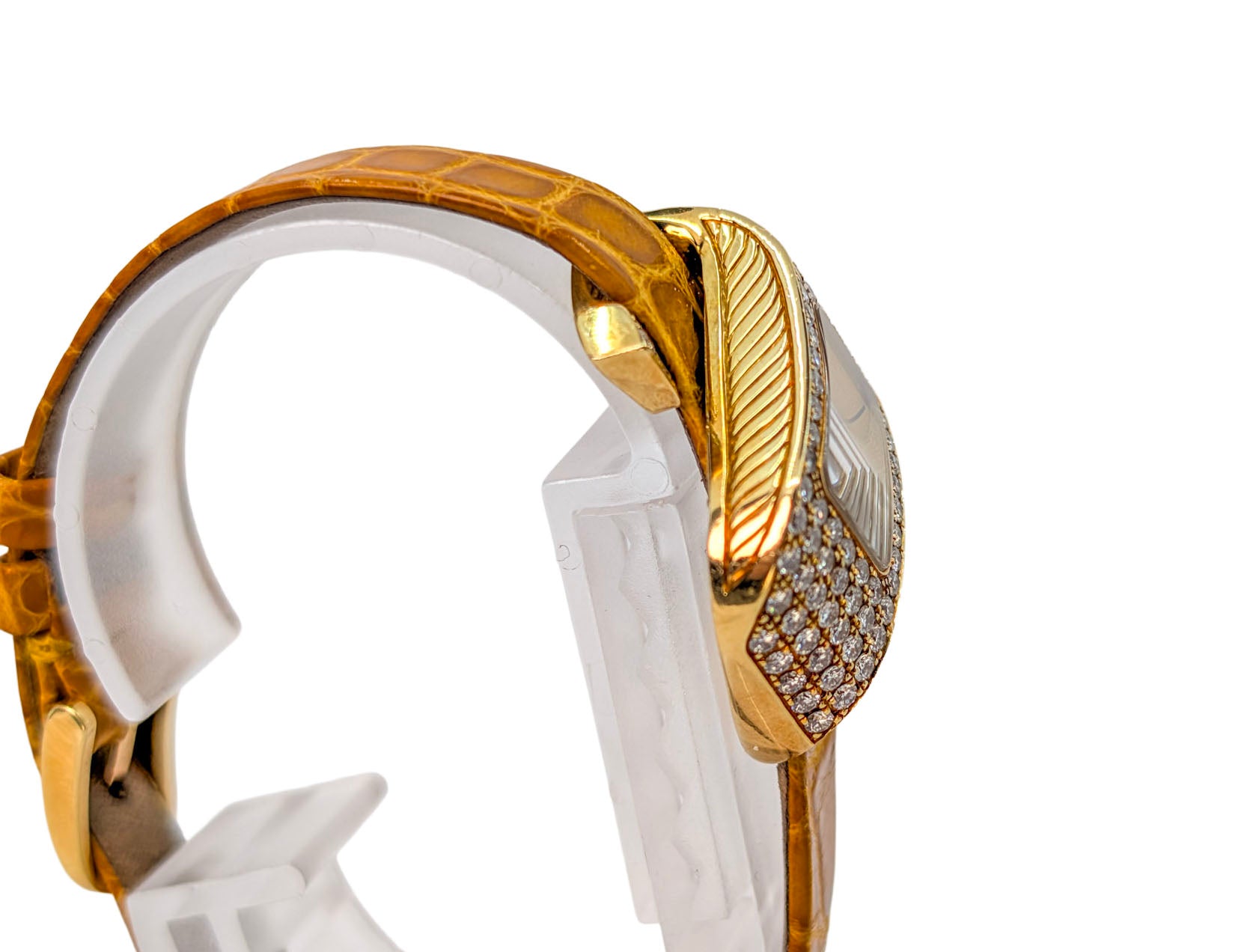 Audemars Piguet Diamond Ribbon Cocktail Watch 18K Gold Quartz 23mm