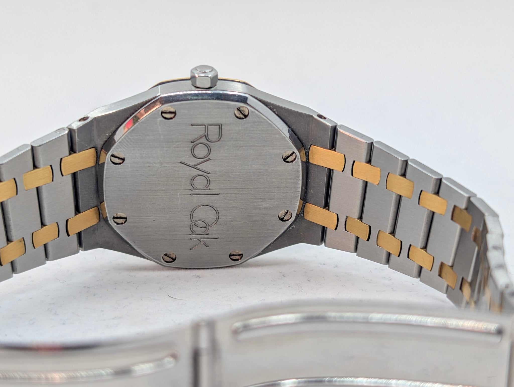 Audemars Piguet Royal Oak 4100SA Two-Tone Tropical Dial Automatic Watch 36mm