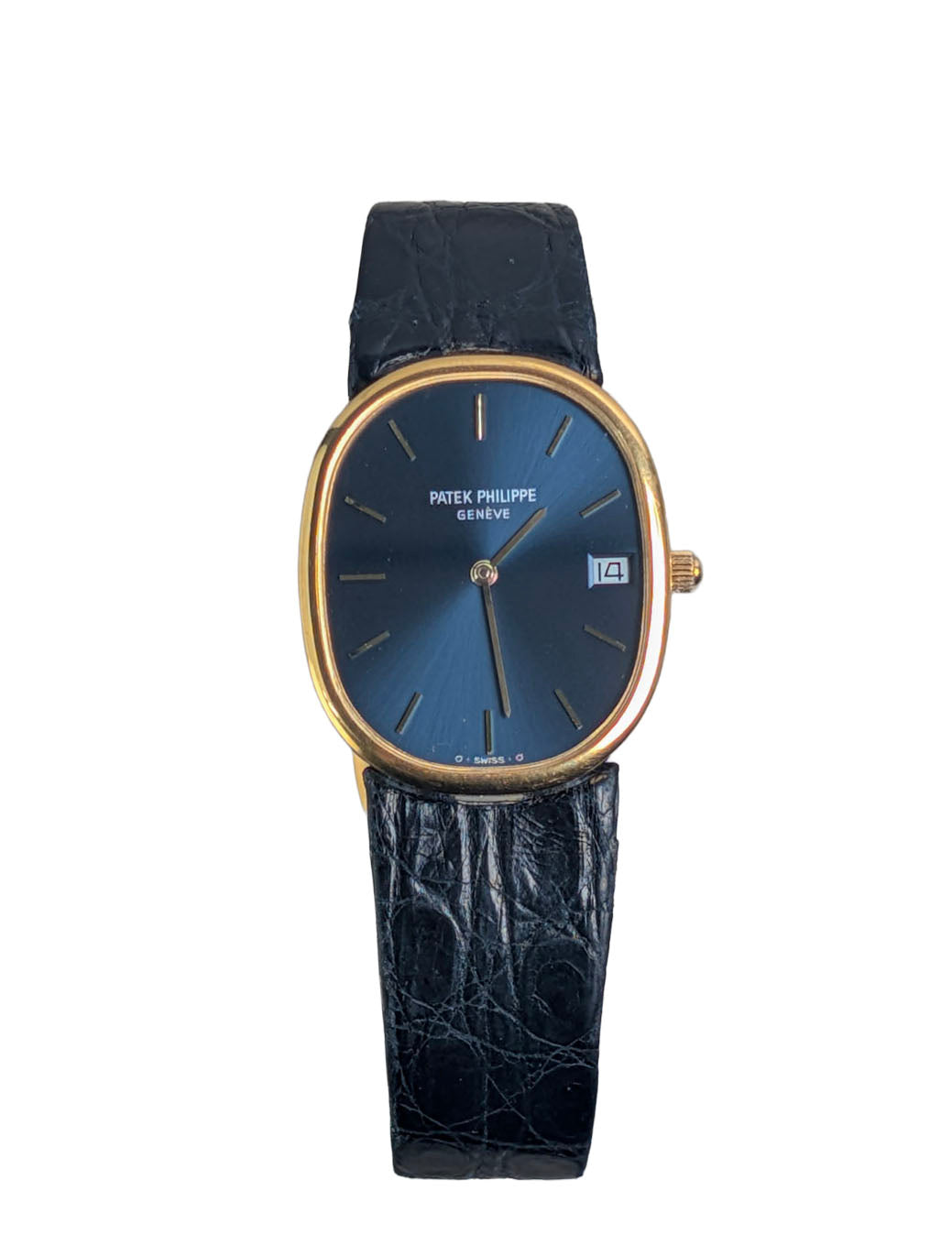 Patek Philippe 3788 Golden Ellipse Blue Dial Full Set
