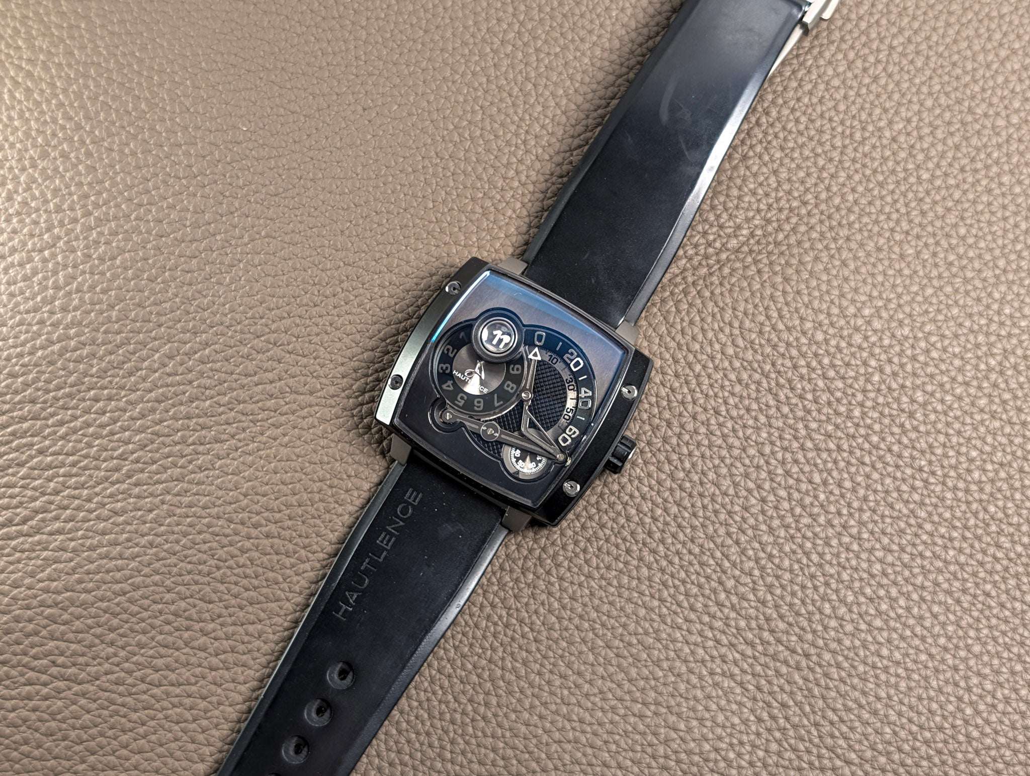 Hautlence HLS08 Jump Hour Retrograde Titanium Limited 88 Box Serviced