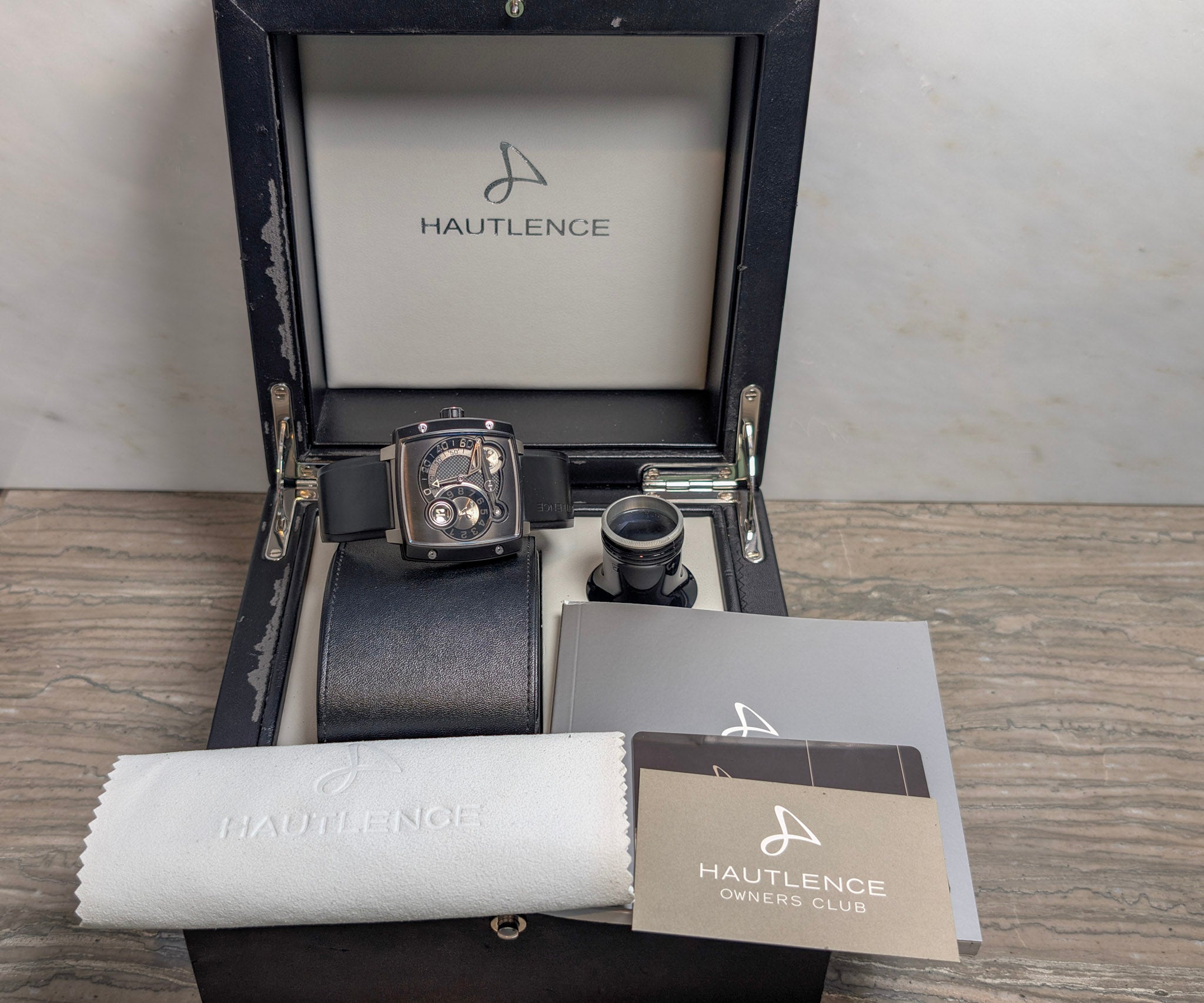 Hautlence HLS08 Jump Hour Retrograde Titanium Limited 88 Box Serviced