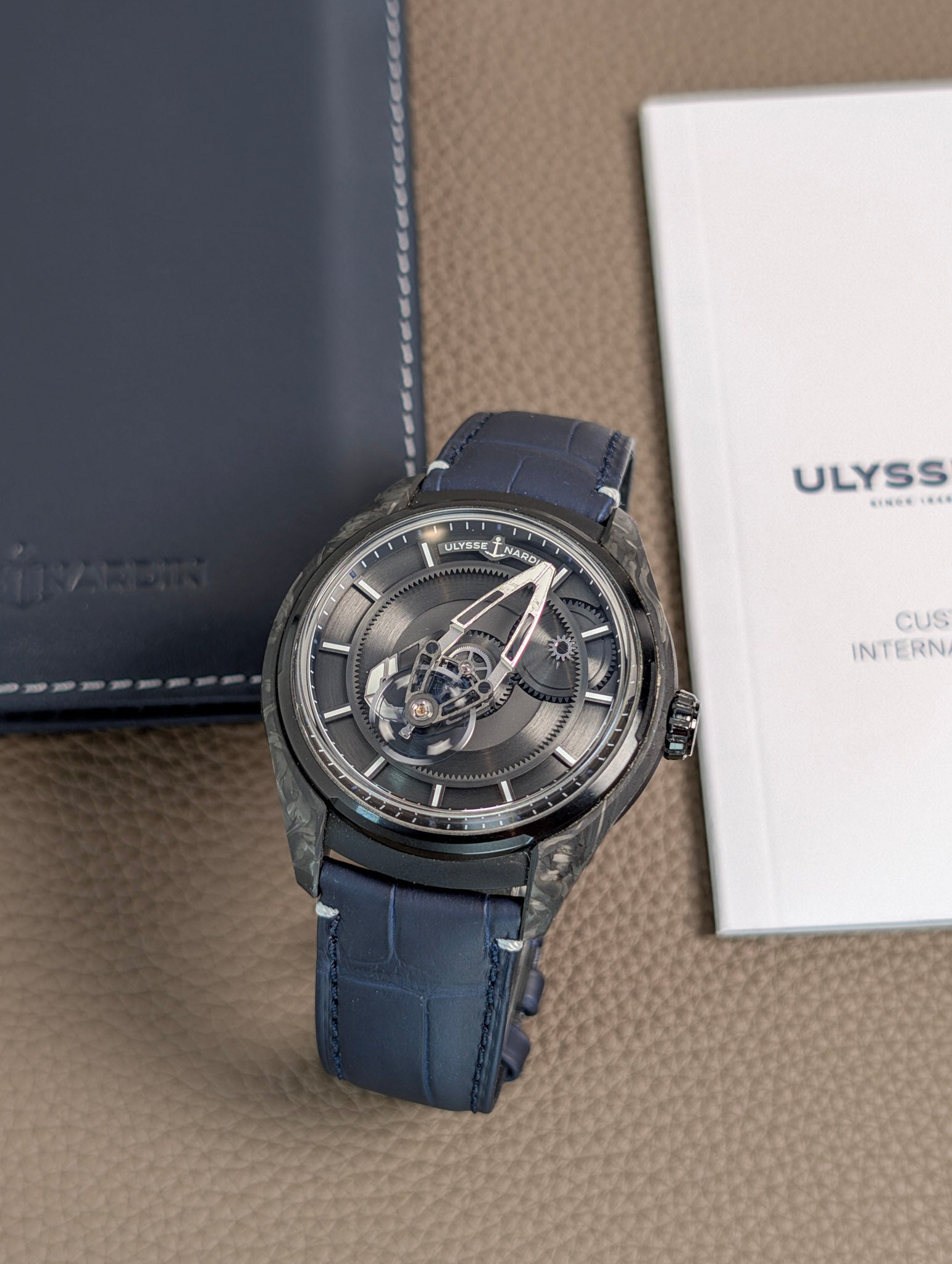 Ulysse Nardin Freak X Carb 2303-270/CARB Full Set with Two Straps