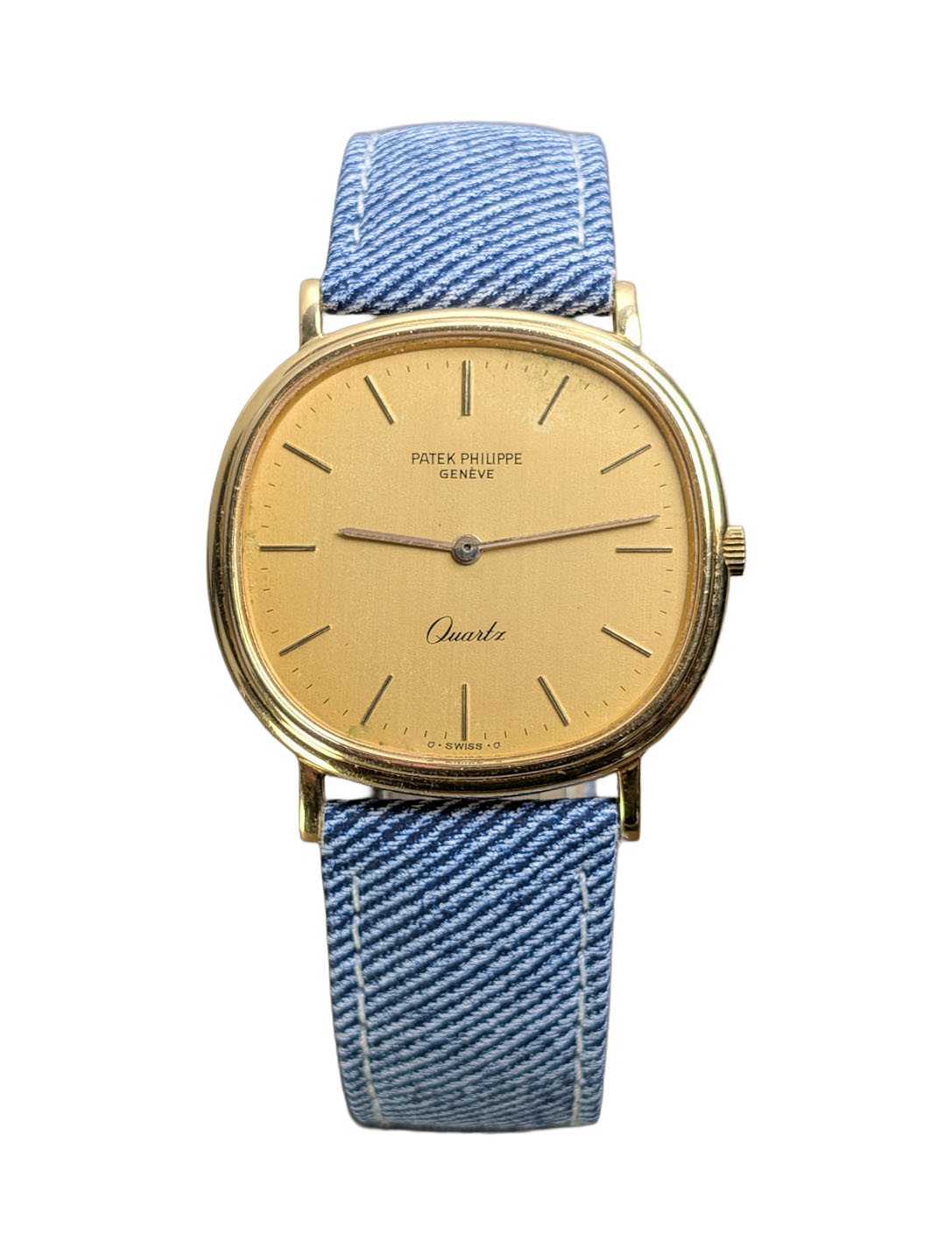 Patek Philippe Golden Ellipse Jumbo Ref. 3879 18K Yellow Gold Box & Papers
