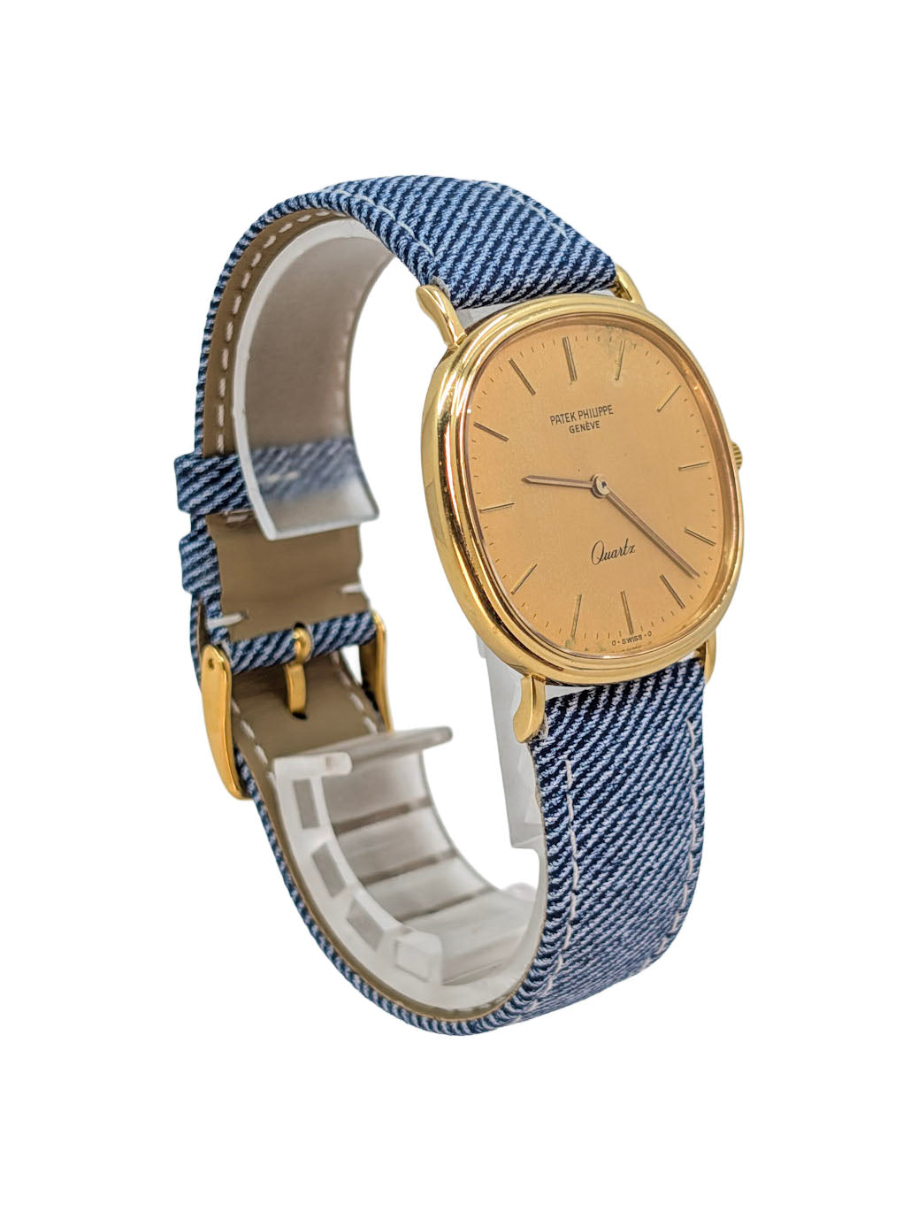Patek Philippe Golden Ellipse Jumbo Ref. 3879 18K Yellow Gold Box & Papers