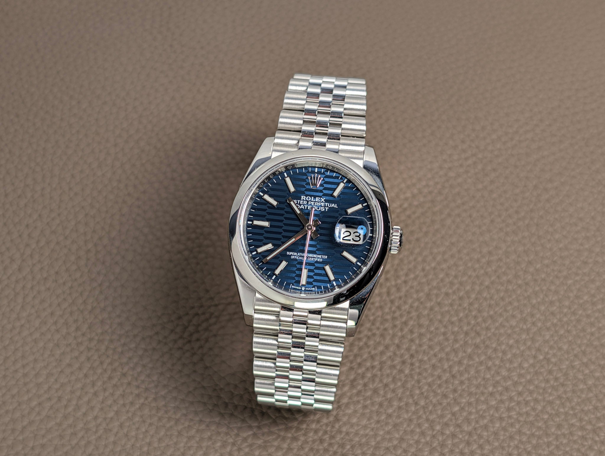 Rolex Datejust 36 126200 Motif Dial full set