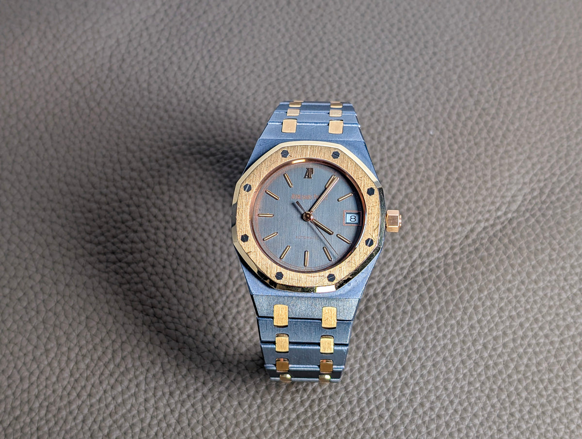 Audemars Piguet Royal Oak 14790TR Tantalum Rose Gold 36mm Box Service Papers