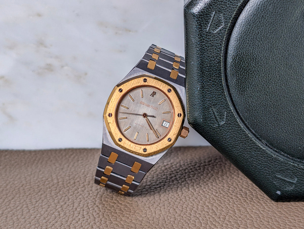 Audemars Piguet Royal Oak 14790TR Tantalum Rose Gold 36mm Box Service Papers