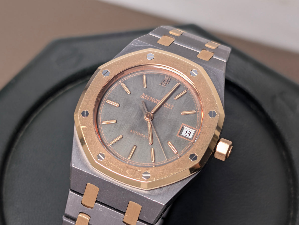 Audemars Piguet Royal Oak 14790TR Tantalum Rose Gold 36mm Box Service Papers