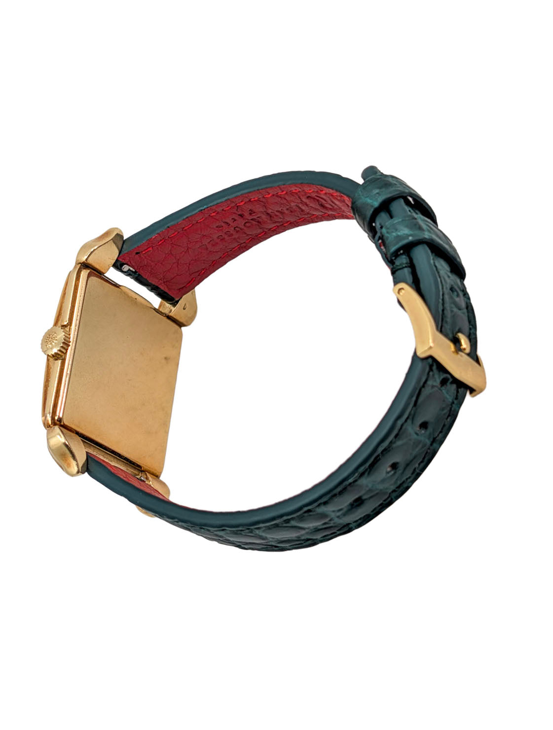 Patek Philippe Ref. 2424J Flame Lugs 18K Yellow Gold circa 1946
