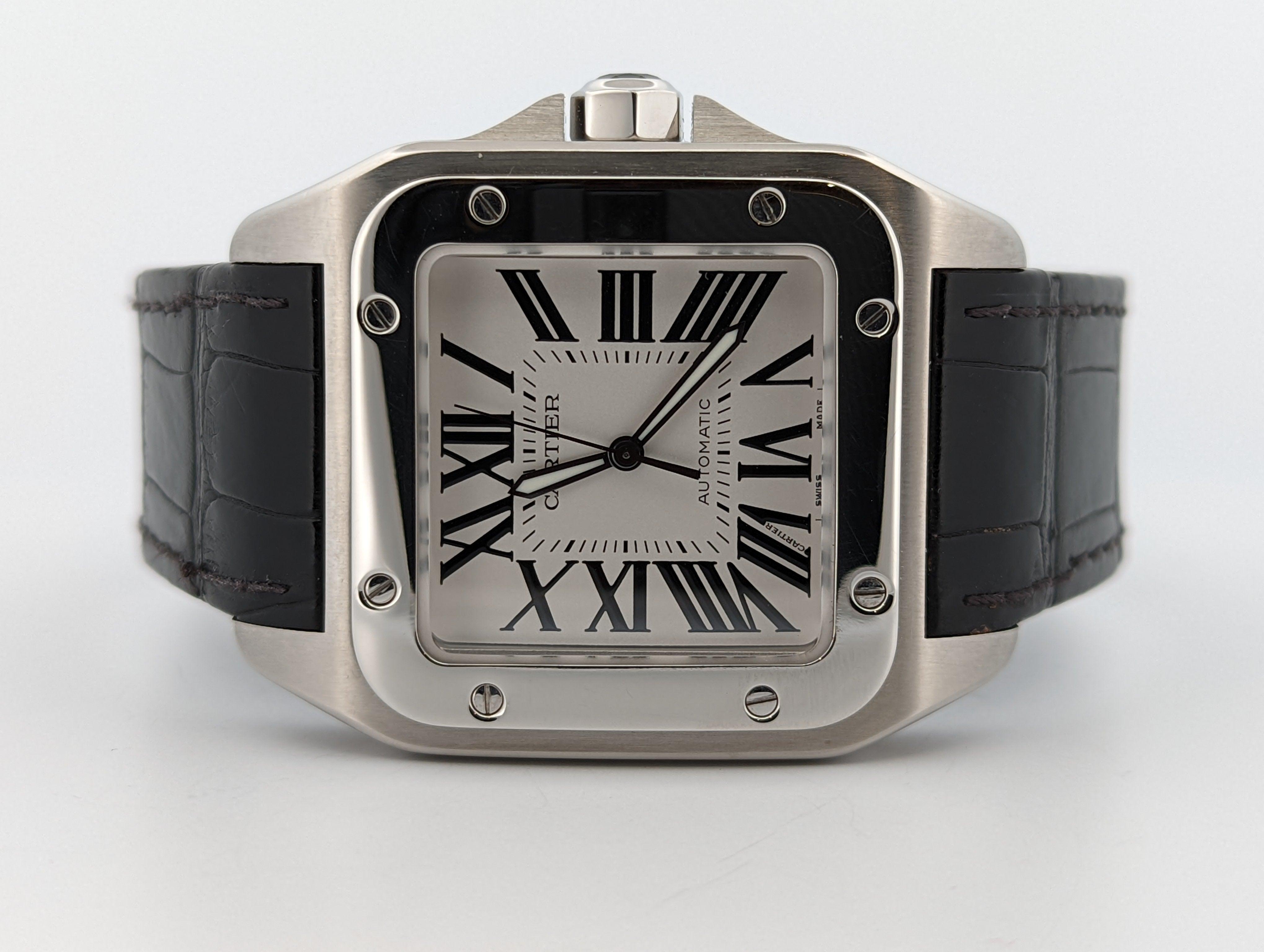 Cartier Santos XL 100 - Watch Them Tick